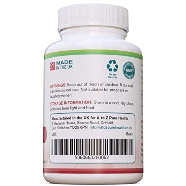 A to Z Pure Health CoQ10 100mg, 60 Capsules