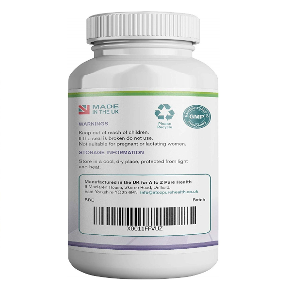 A to Z Pure Health Magnesium Citrate 200mg 180 Tablets