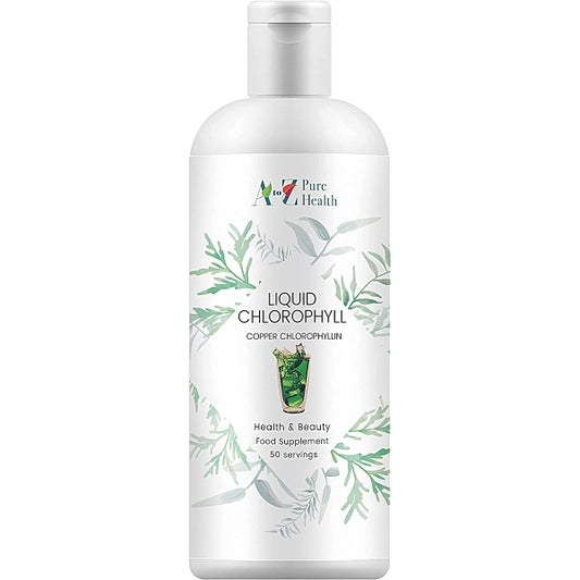 A to Z Pure Health Liquid Chlorophyll (Mint Flavour) 500ml